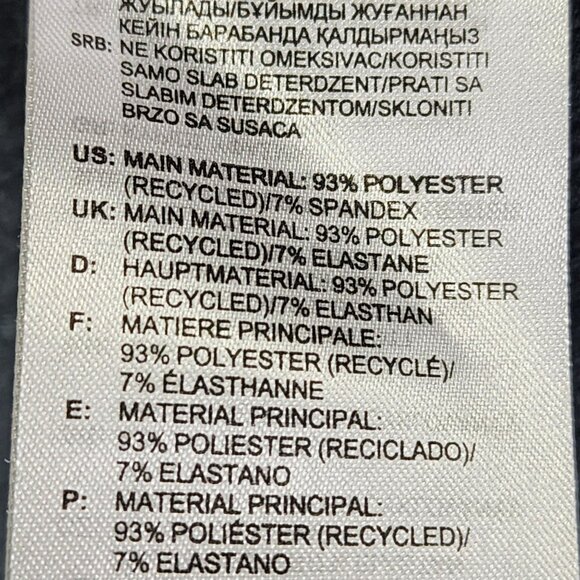 Women's Adidas Heathered Gray Crop Top Shirt Short Sleeve Crew Neck Logo S - Picture 6 of 11